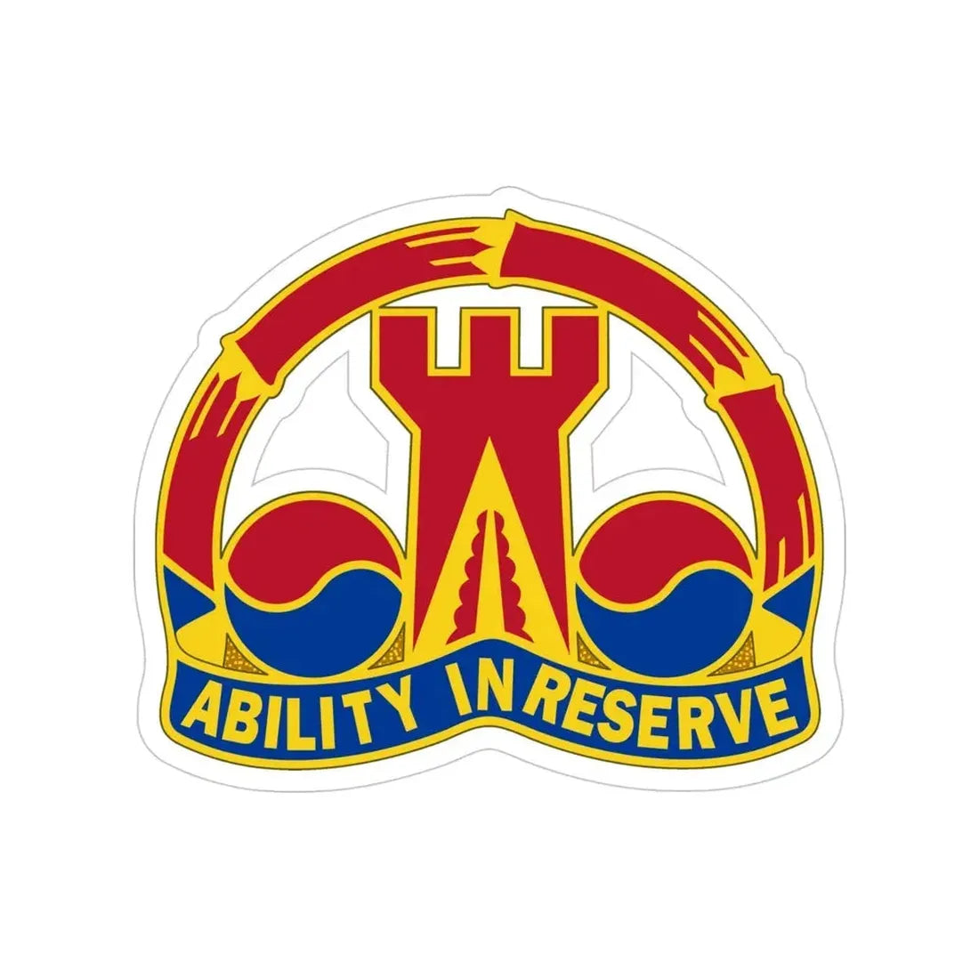 248 Engineer Battalion (U.S. Army) Transparent STICKER Die-Cut Vinyl Decal - The Sticker Space