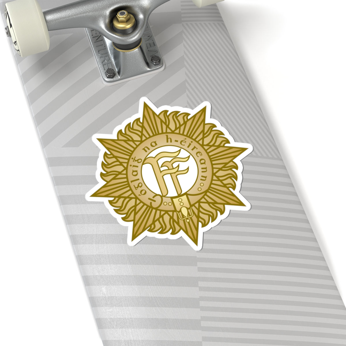 Badge of the Irish Defence Forces (Ireland) (Coat of Arms) STICKER Vinyl Kiss-Cut Decal