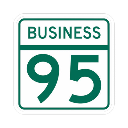 MD Route 95 Business (Maryland) (Road Sign) STICKER Vinyl Kiss-Cut Decal