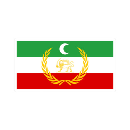 Azerbaijan peoples government flag (Iran) STICKER Vinyl Kiss-Cut Decal