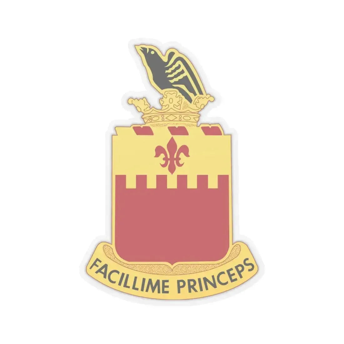 248th Artillery Regiment (U.S. Army) STICKER Vinyl Kiss-Cut Decal 4 Inch Transparent - The Sticker Space