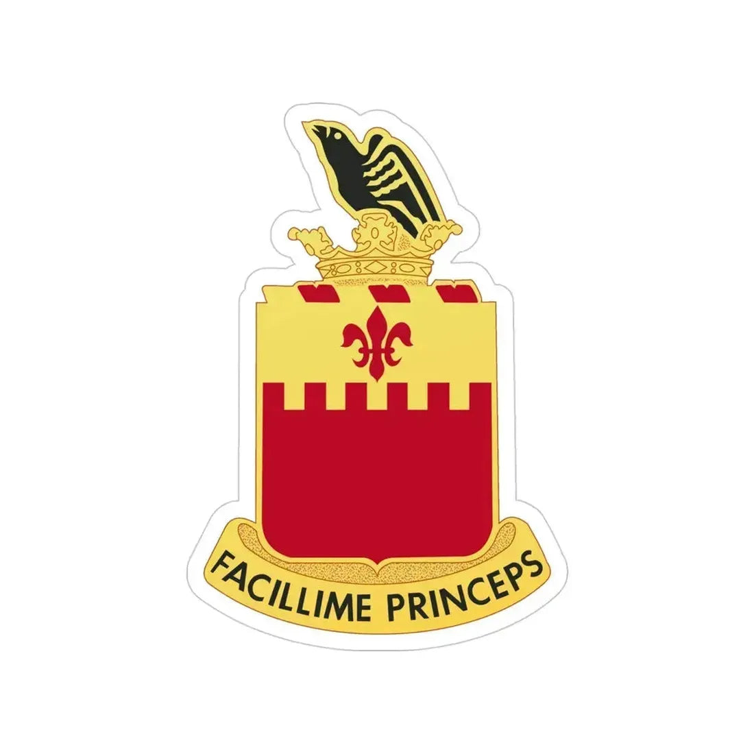 248th Artillery Regiment (U.S. Army) Transparent STICKER Die-Cut Vinyl Decal 4 Inch - The Sticker Space