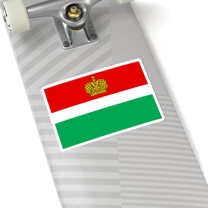 Flag of Kaluga Oblast (Russia) STICKER Vinyl Kiss-Cut Decal