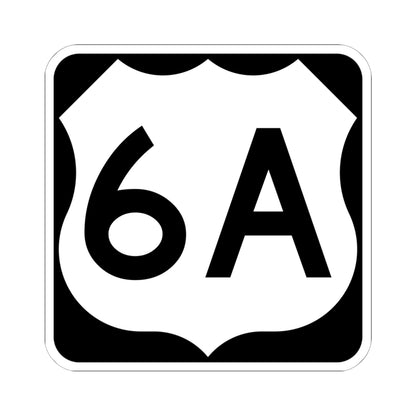 US 6A (Connecticut) (Road Sign) STICKER Vinyl Kiss-Cut Decal