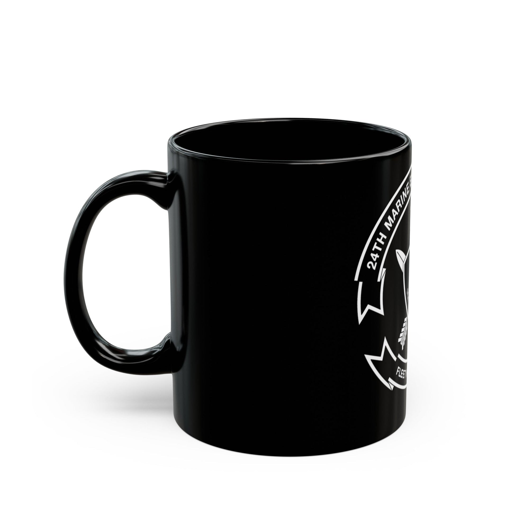 24th MEU BW (USMC) Black Coffee Mug-The Sticker Space