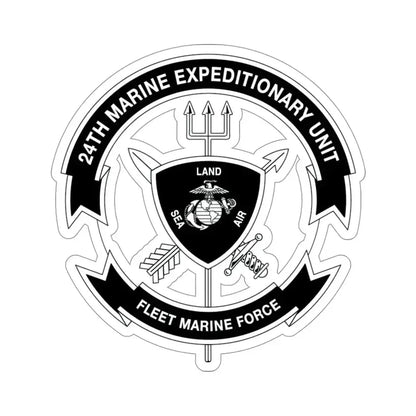24th MEU BW (USMC) STICKER Vinyl Die-Cut Decal 4 Inch - The Sticker Space