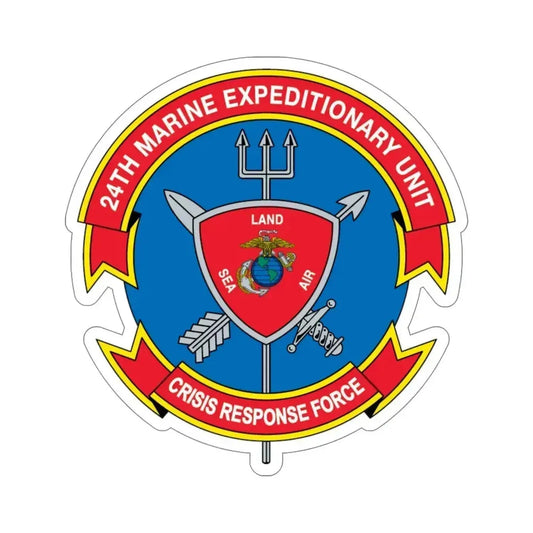 24th MEU Crisis Response Force (USMC) STICKER Vinyl Die-Cut Decal 6 Inch - The Sticker Space