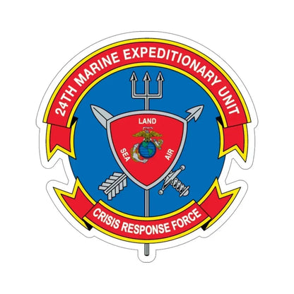 24th MEU Crisis Response Force (USMC) STICKER Vinyl Die-Cut Decal - The Sticker Space