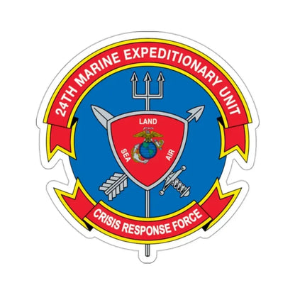 24th MEU Crisis Response Force (USMC) STICKER Vinyl Kiss-Cut Decal - The Sticker Space