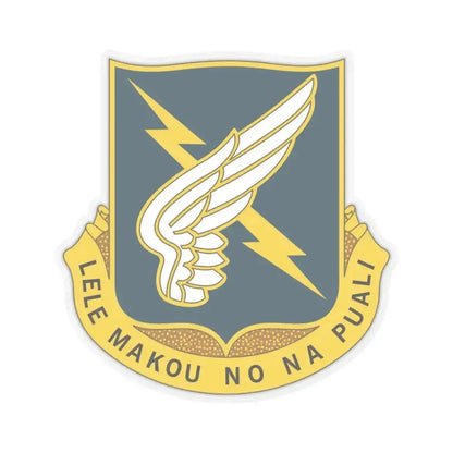 25 Aviation Regiment (U.S. Army) STICKER Vinyl Kiss-Cut Decal 4 Inch Transparent - The Sticker Space