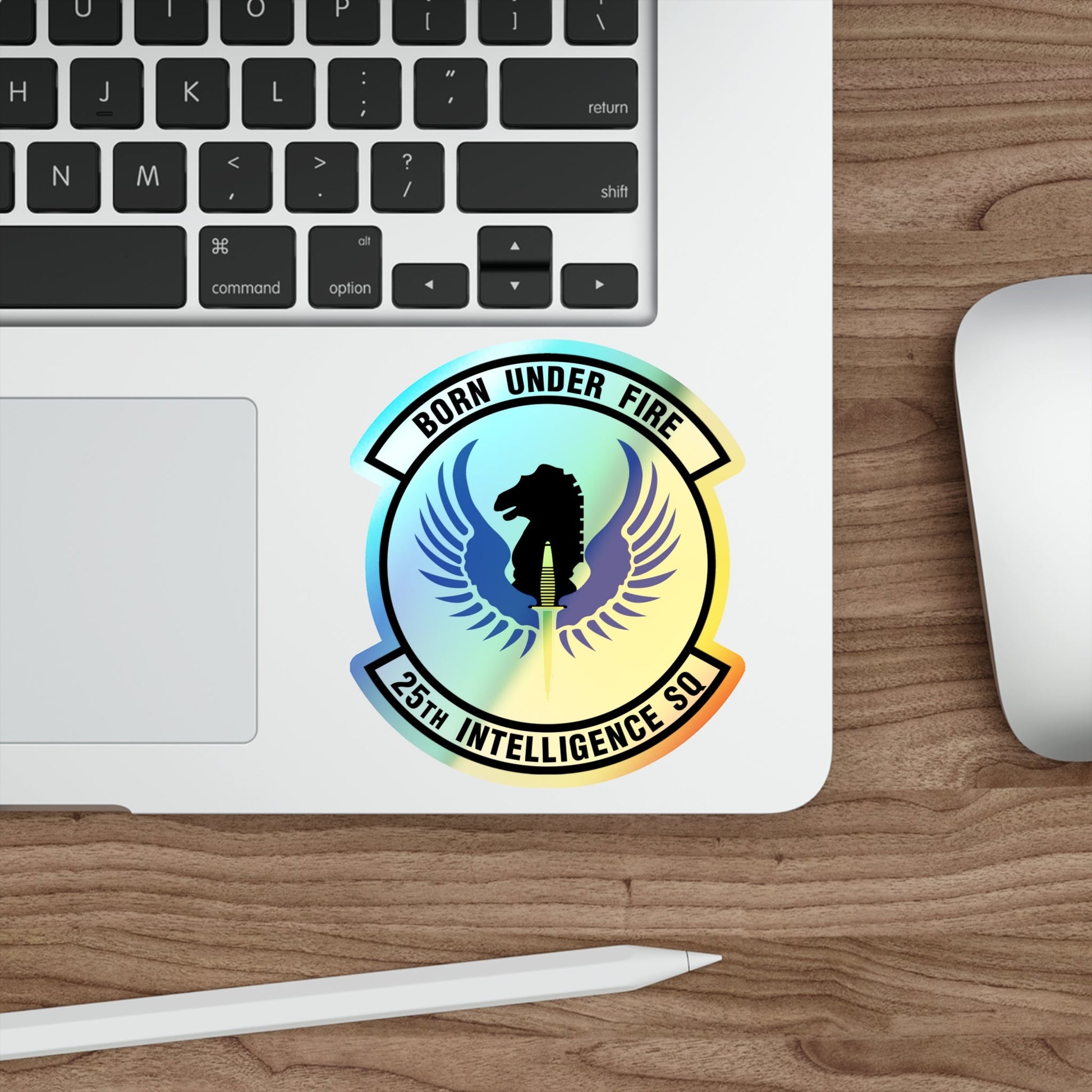 25 Intelligence Squadron AFISRA (U.S. Air Force) Holographic STICKER Die-Cut Vinyl Decal-The Sticker Space