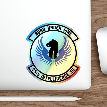 25 Intelligence Squadron AFISRA (U.S. Air Force) Holographic STICKER Die-Cut Vinyl Decal-The Sticker Space