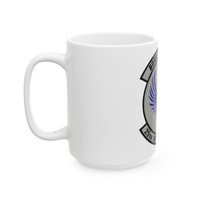 25 Intelligence Squadron AFISRA (U.S. Air Force) White Coffee Mug-The Sticker Space