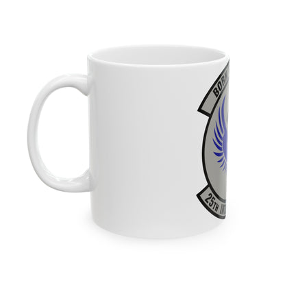 25 Intelligence Squadron AFISRA (U.S. Air Force) White Coffee Mug-The Sticker Space