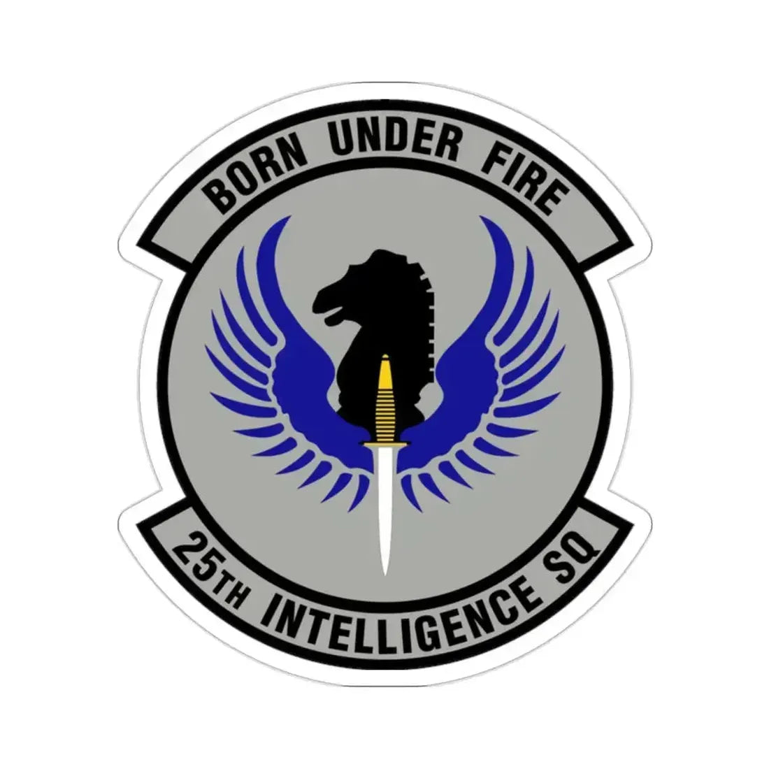 25 Intelligence Squadron AFISRA (U.S. Air Force) STICKER Vinyl Die-Cut Decal 2 Inch - The Sticker Space
