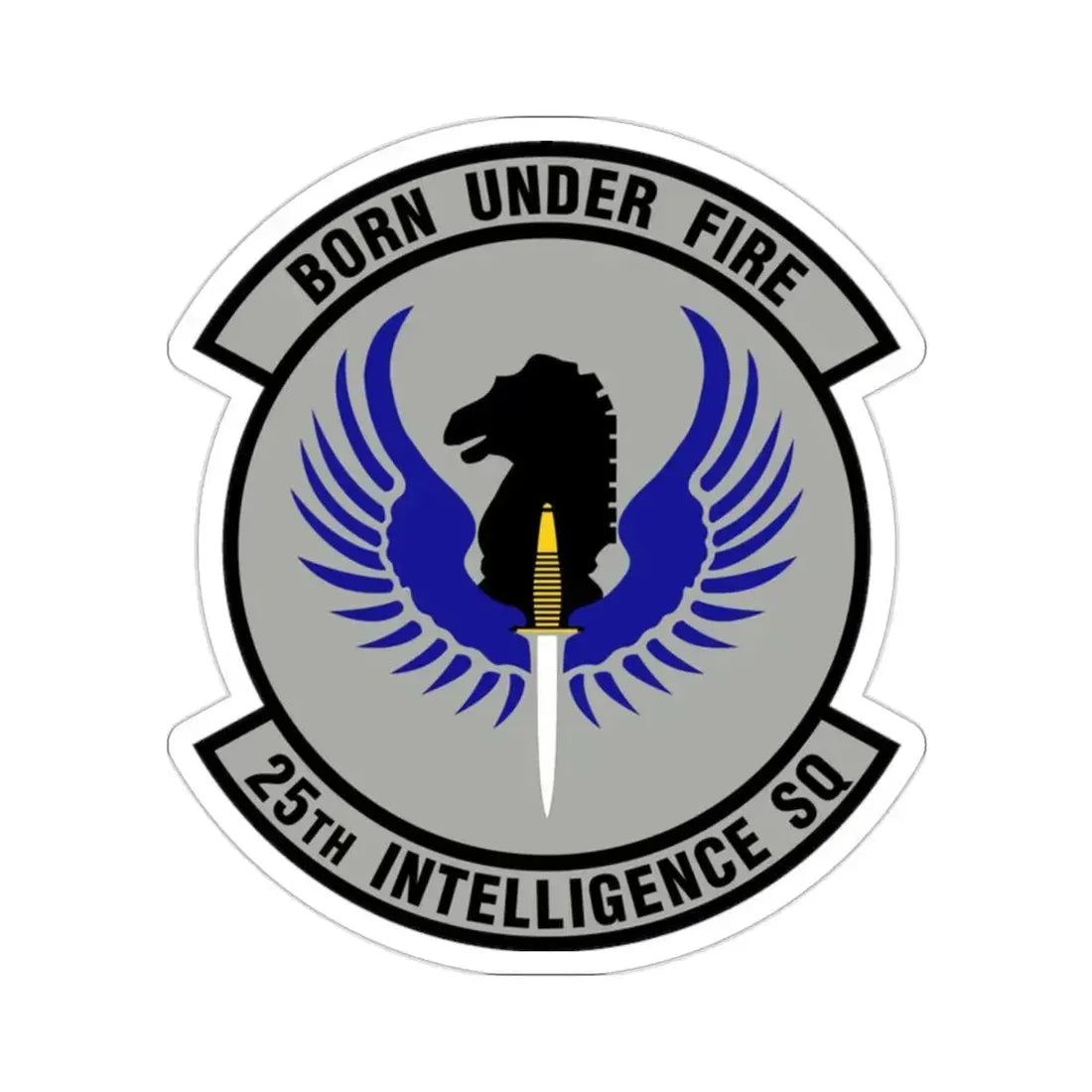 25 Intelligence Squadron AFISRA (U.S. Air Force) STICKER Vinyl Die-Cut Decal 2 Inch - The Sticker Space