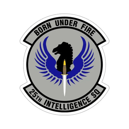 25 Intelligence Squadron AFISRA (U.S. Air Force) STICKER Vinyl Die-Cut Decal 5 Inch - The Sticker Space