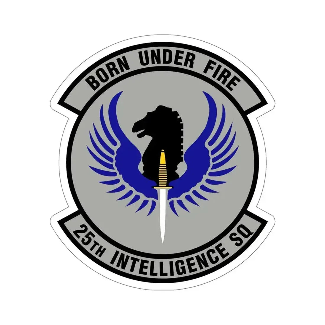 25 Intelligence Squadron AFISRA (U.S. Air Force) STICKER Vinyl Die-Cut Decal - The Sticker Space
