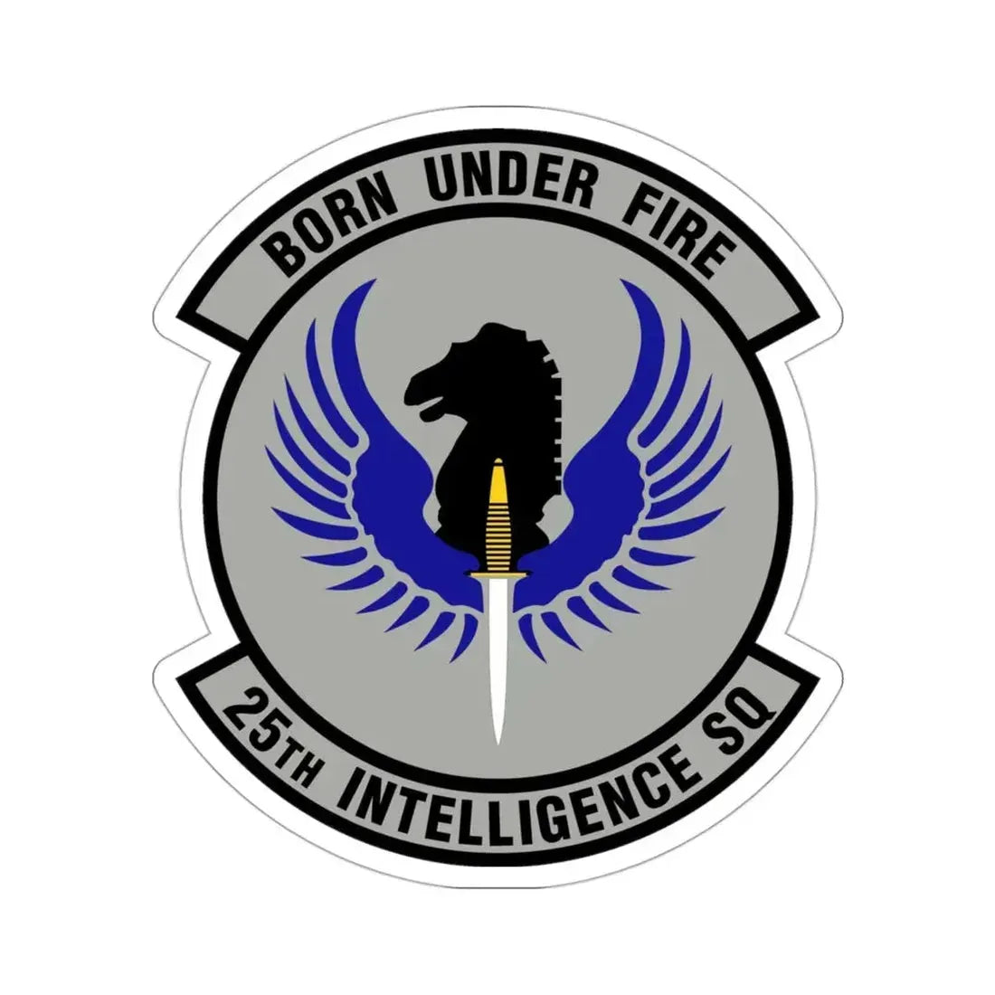 25 Intelligence Squadron AFISRA (U.S. Air Force) STICKER Vinyl Die-Cut Decal - The Sticker Space