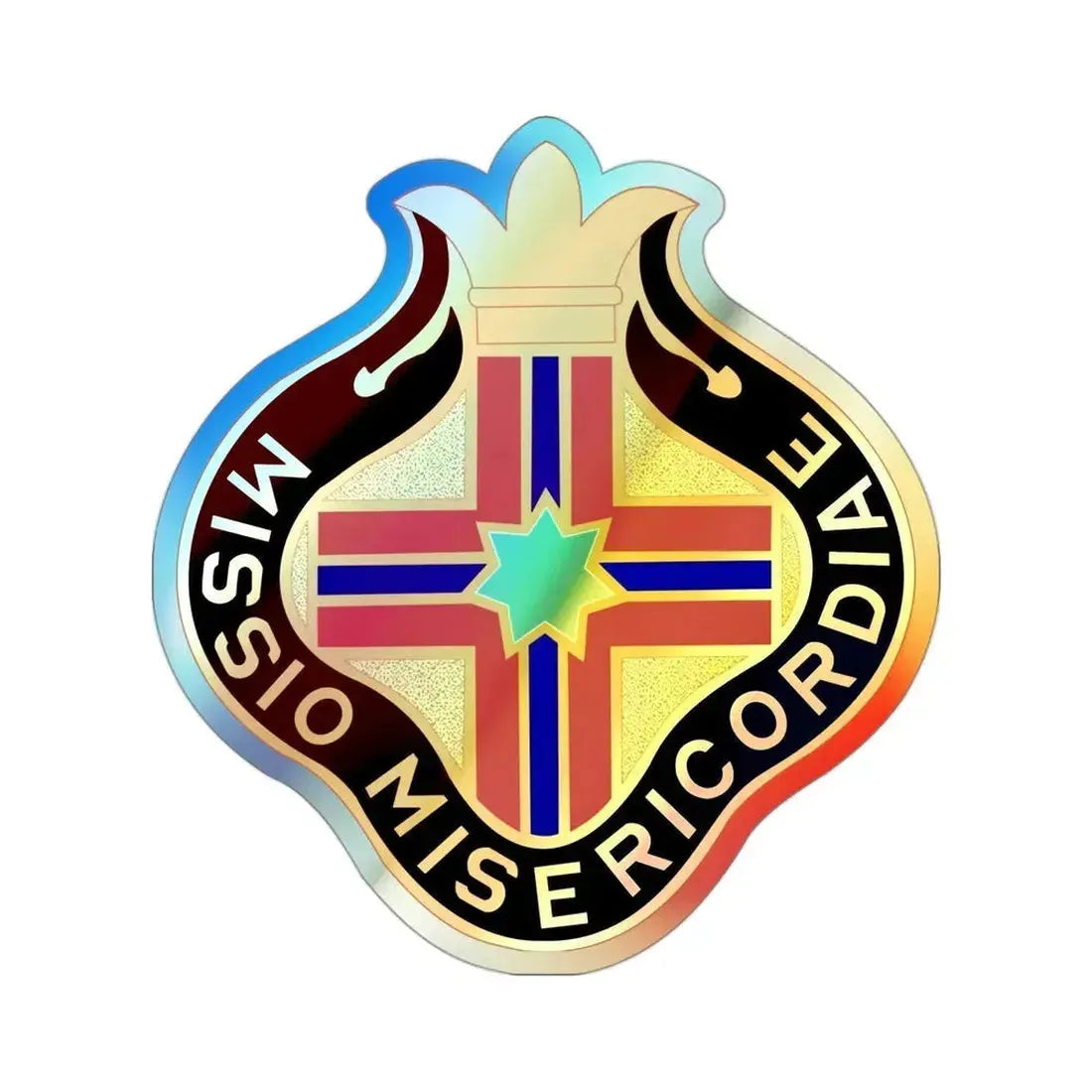 25 Surgical Hospital (U.S. Army) Holographic STICKER Die-Cut Vinyl Decal - The Sticker Space