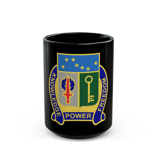 250 Military Intelligence Battalion (U.S. Army) Black Coffee Mug-15oz-The Sticker Space