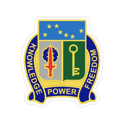 250 Military Intelligence Battalion (U.S. Army) Transparent STICKER Die-Cut Vinyl Decal - The Sticker Space