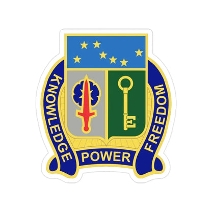 250 Military Intelligence Battalion (U.S. Army) Transparent STICKER Die-Cut Vinyl Decal - The Sticker Space