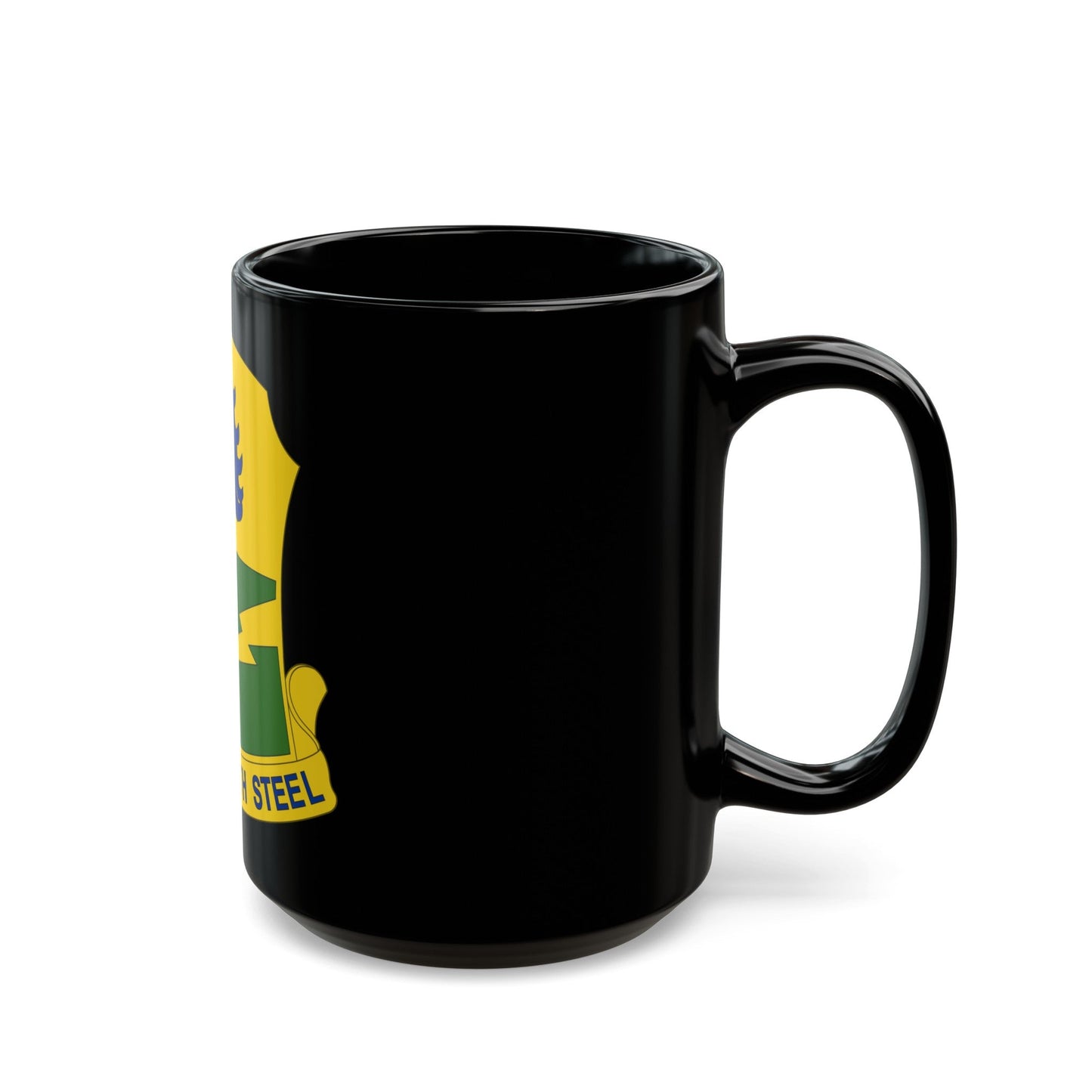 250 Tank Battalion (U.S. Army) Black Coffee Mug-The Sticker Space