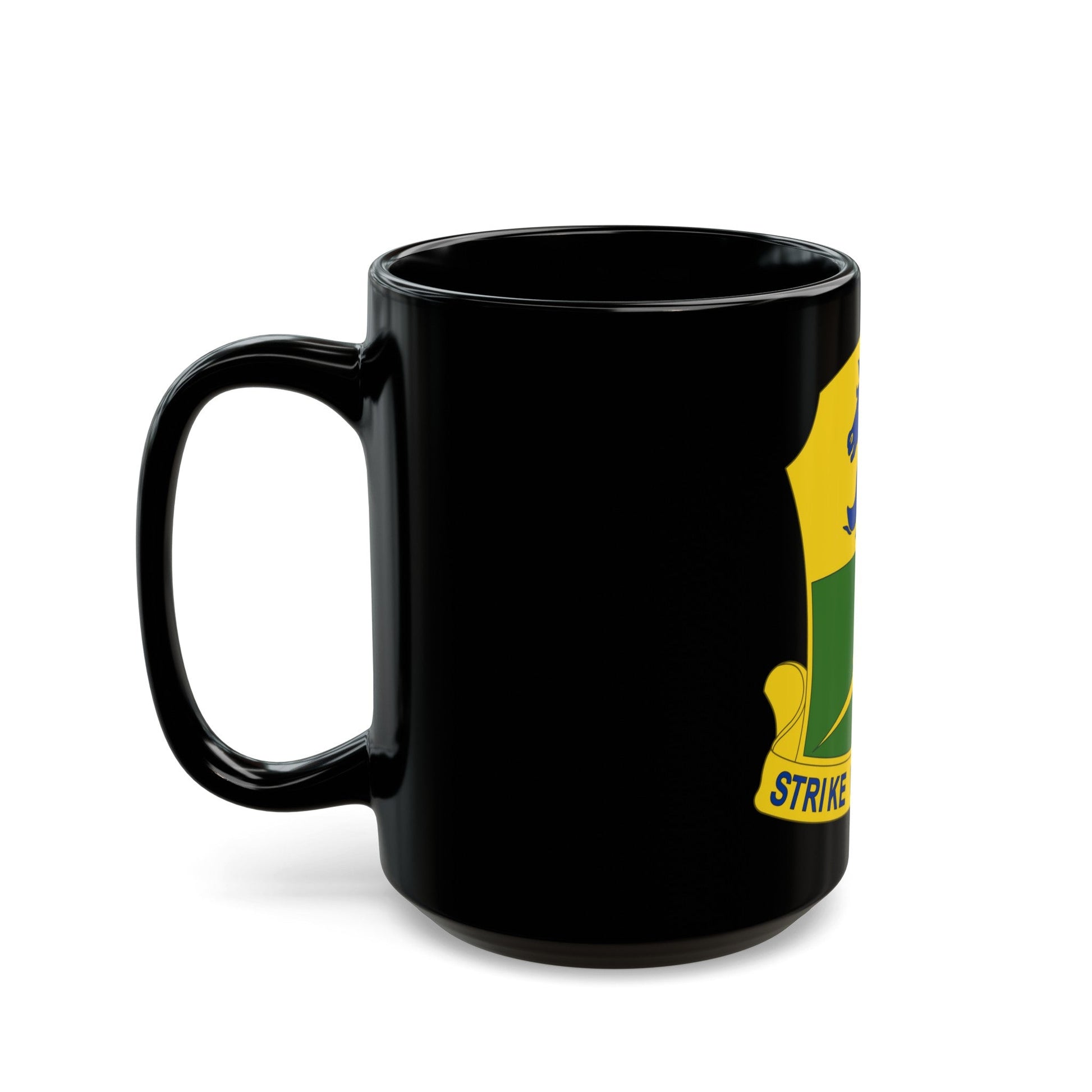 250 Tank Battalion (U.S. Army) Black Coffee Mug-The Sticker Space