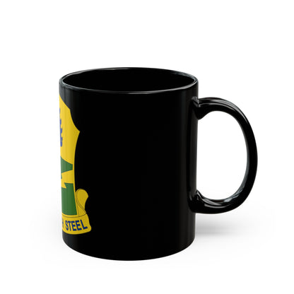 250 Tank Battalion (U.S. Army) Black Coffee Mug-The Sticker Space