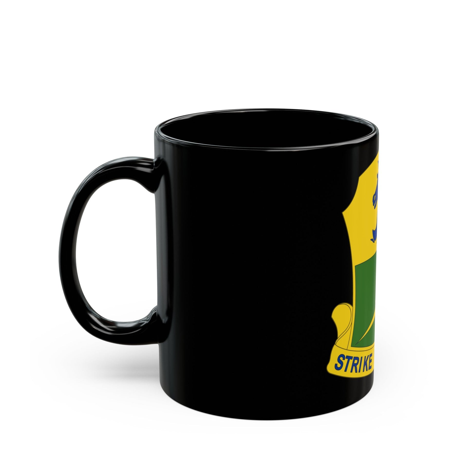 250 Tank Battalion (U.S. Army) Black Coffee Mug-The Sticker Space