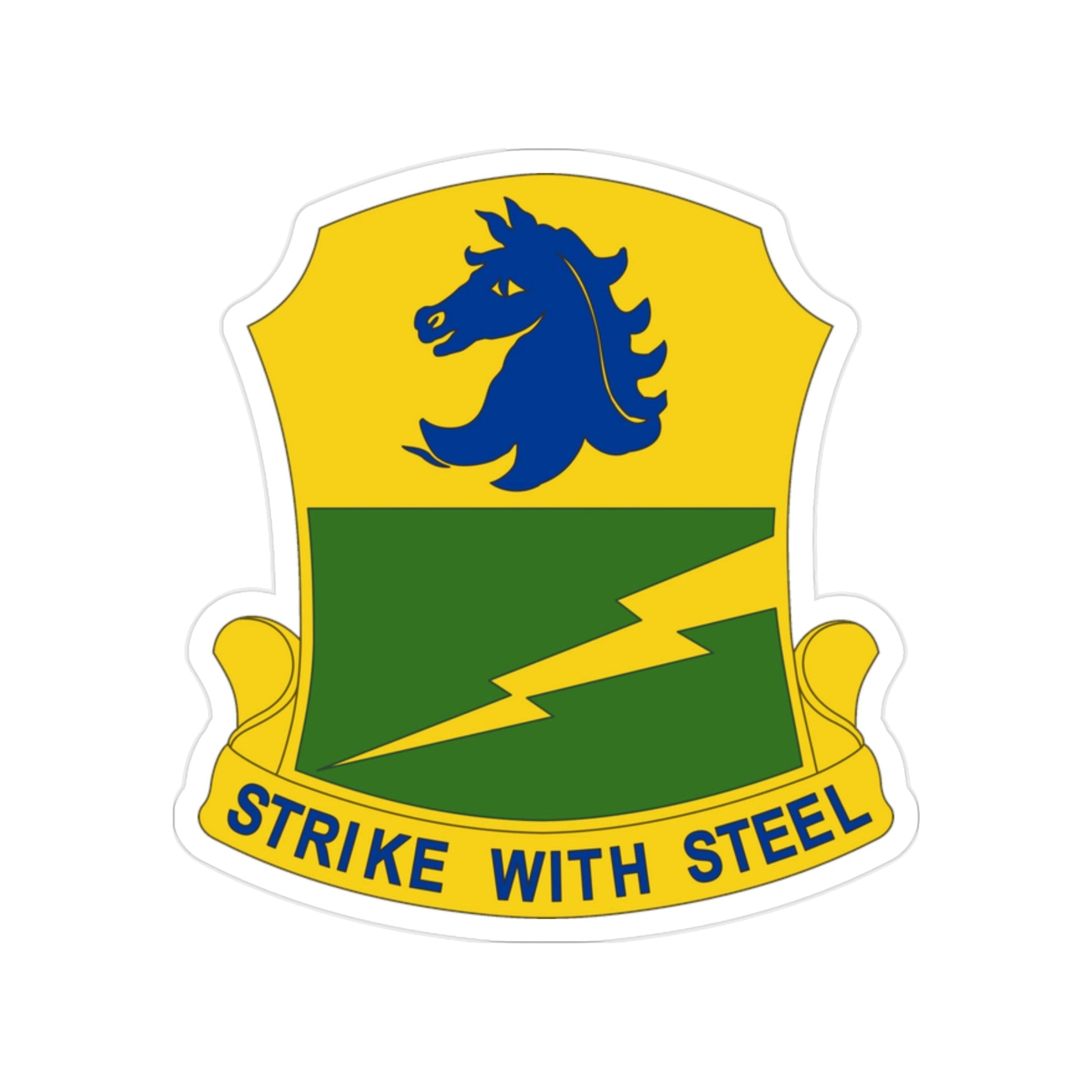 250 Tank Battalion (U.S. Army) Transparent STICKER Die-Cut Vinyl Decal-2 Inch-The Sticker Space