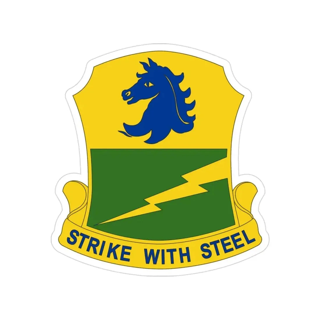 250 Tank Battalion (U.S. Army) Transparent STICKER Die-Cut Vinyl Decal - The Sticker Space