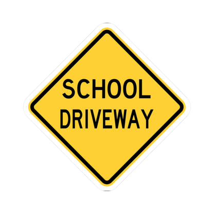 NJ Road sign WNJ25-3 (New Jersey) (Road Sign) STICKER Vinyl Kiss-Cut Decal