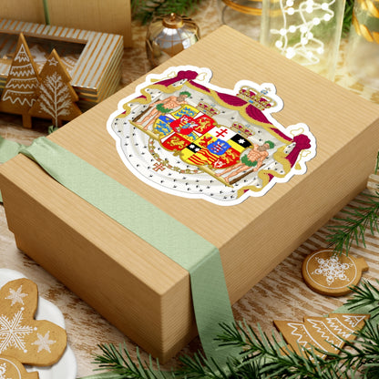 Armoiries de Marie-Sophie de Hesse-Cassel1 (Denmark) (Coat of Arms) STICKER Vinyl Kiss-Cut Decal