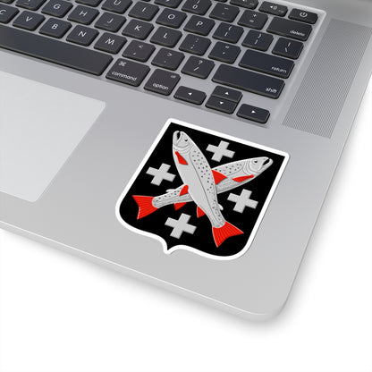 Pyhtää.vaakuna (Finland) (Coat of Arms) STICKER Vinyl Kiss-Cut Decal