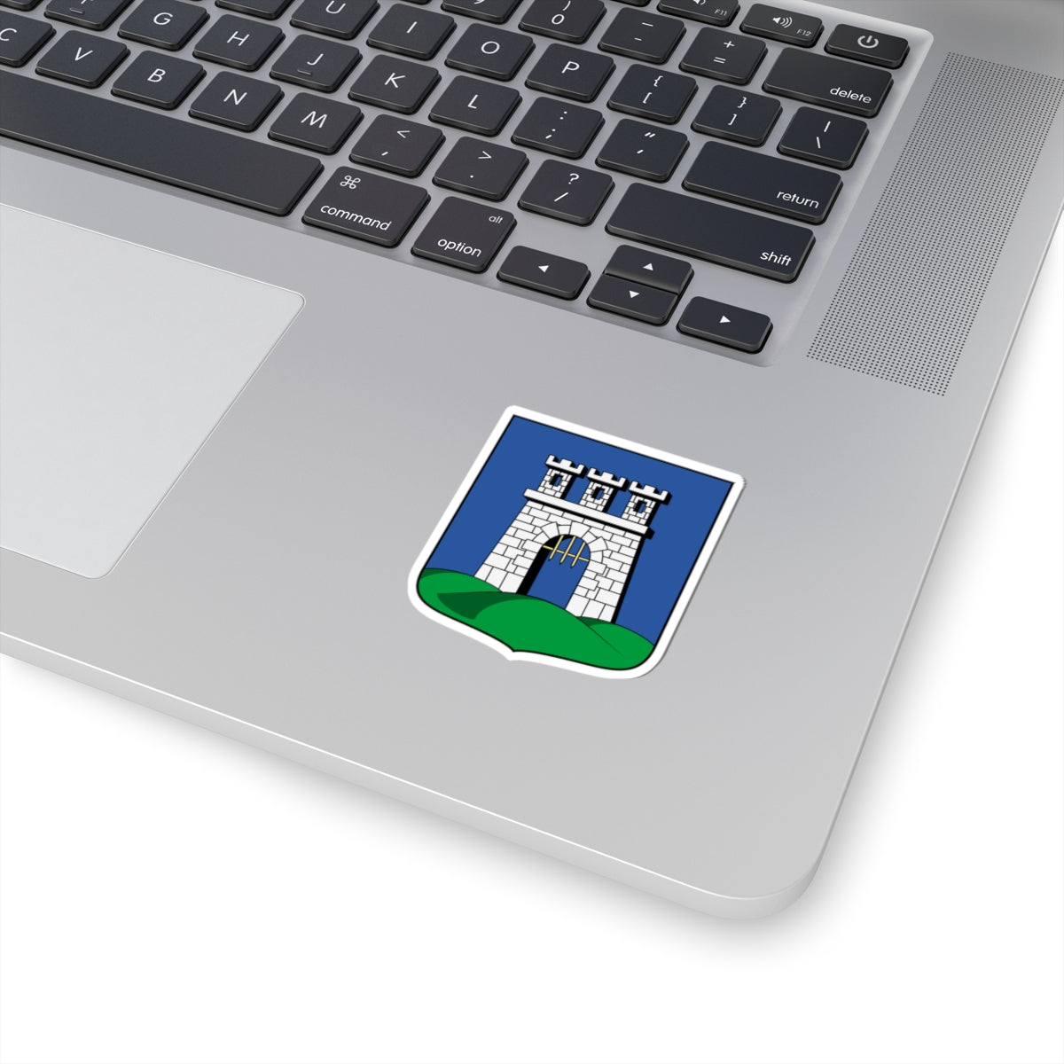Coa Hungary Town Kaposvár (Hungary) (Coat of Arms) STICKER Vinyl Kiss-Cut Decal