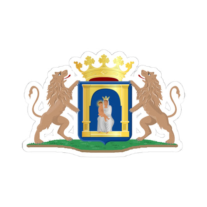 Assen wapen (Netherlands) (Coat of Arms) STICKER Vinyl Kiss-Cut Decal