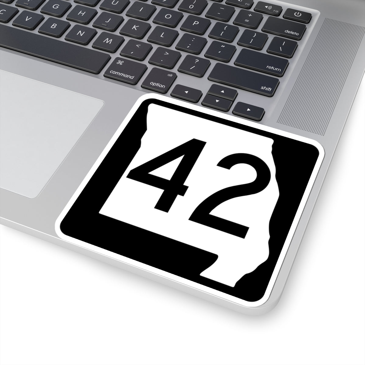 MO-42 (Missouri) (Road Sign) STICKER Vinyl Kiss-Cut Decal