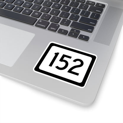 WV-152 (Virginia) (Road Sign) STICKER Vinyl Kiss-Cut Decal