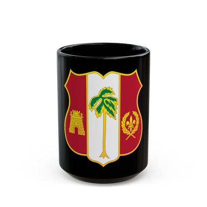 250th Air Defense Artillery Regiment (U.S. Army) Black Coffee Mug-15oz-The Sticker Space