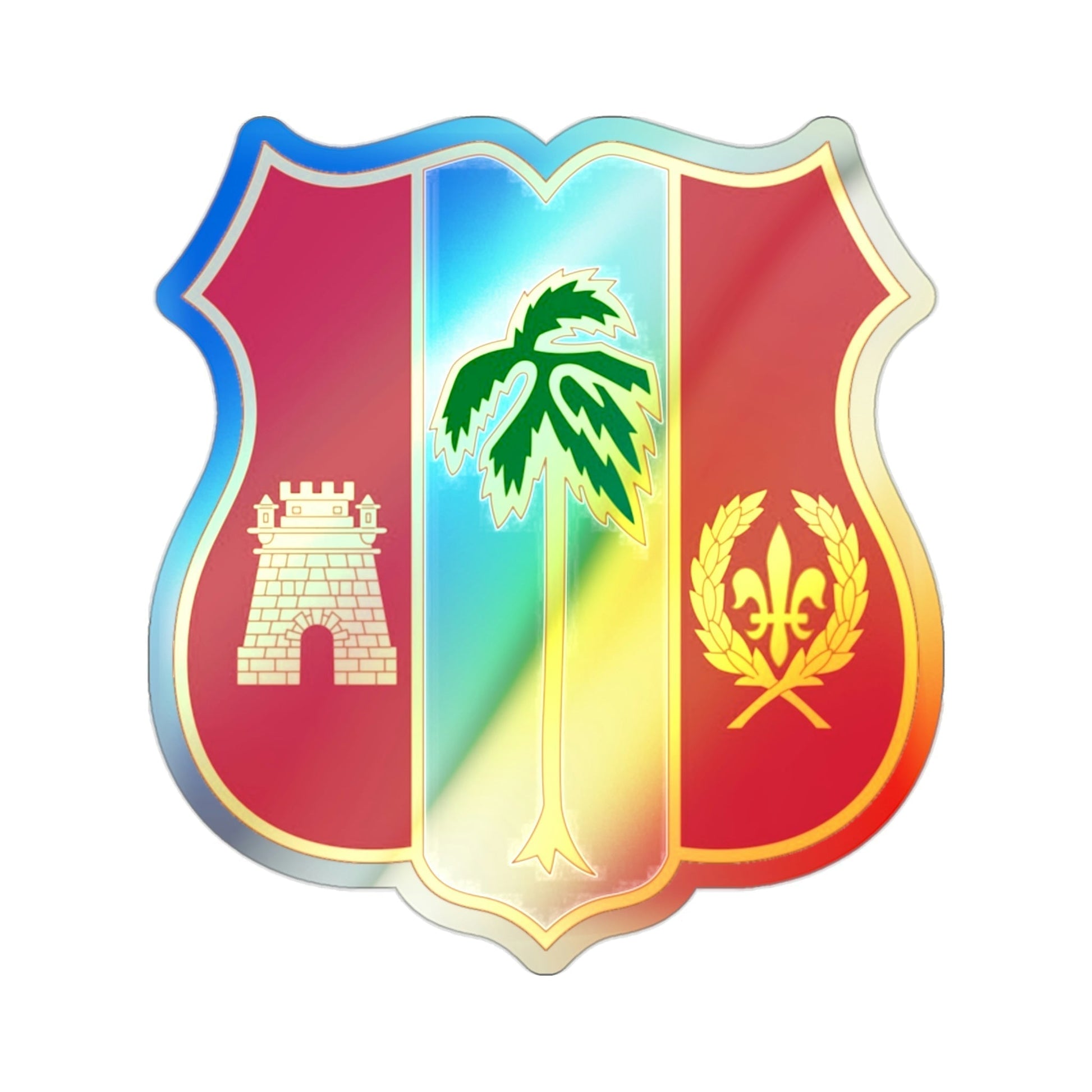 250th Air Defense Artillery Regiment (U.S. Army) Holographic STICKER Die-Cut Vinyl Decal-2 Inch-The Sticker Space