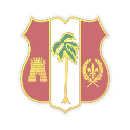 250th Air Defense Artillery Regiment (U.S. Army) STICKER Vinyl Kiss-Cut Decal 2 Inch Transparent - The Sticker Space