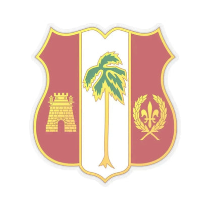 250th Air Defense Artillery Regiment (U.S. Army) STICKER Vinyl Kiss-Cut Decal 3 Inch Transparent - The Sticker Space