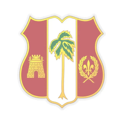 250th Air Defense Artillery Regiment (U.S. Army) STICKER Vinyl Kiss-Cut Decal 4 Inch Transparent - The Sticker Space