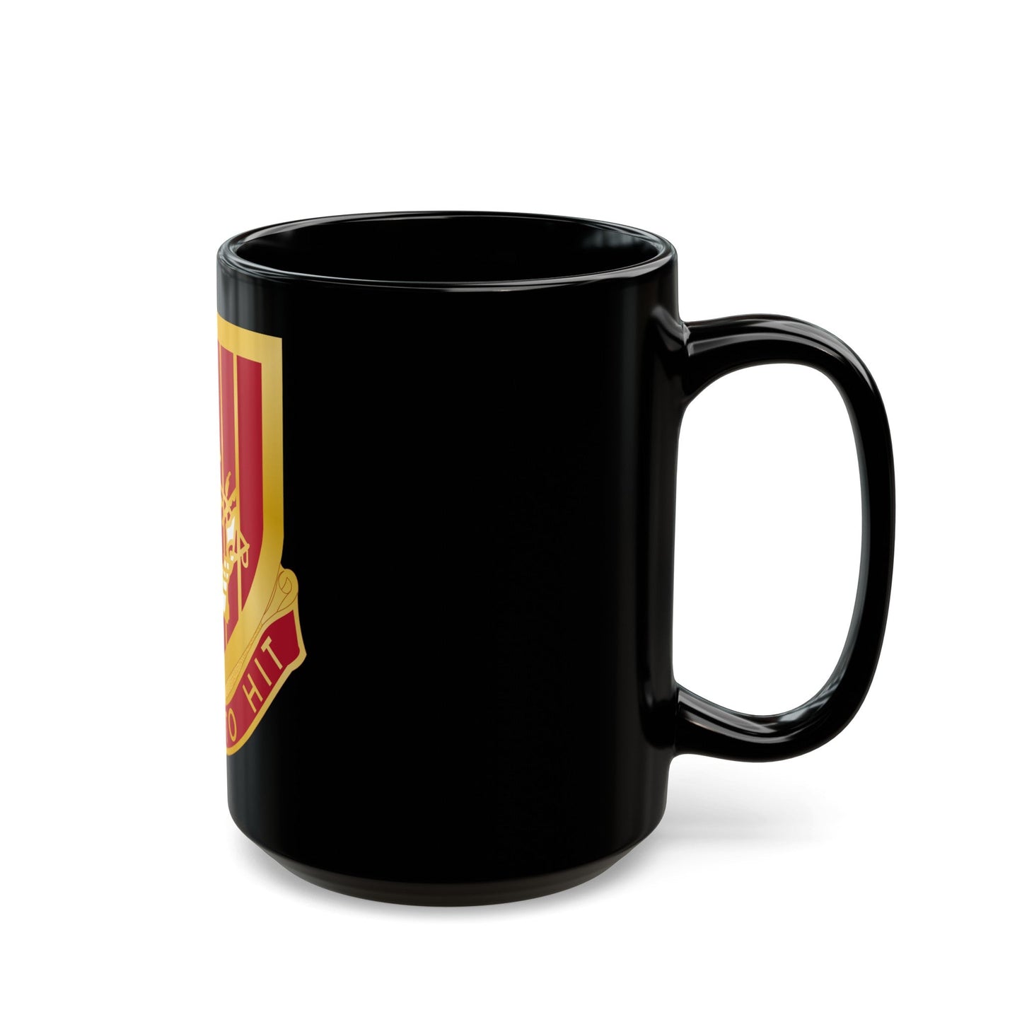 251 Air Defense Artillery Regiment (U.S. Army) Black Coffee Mug-The Sticker Space