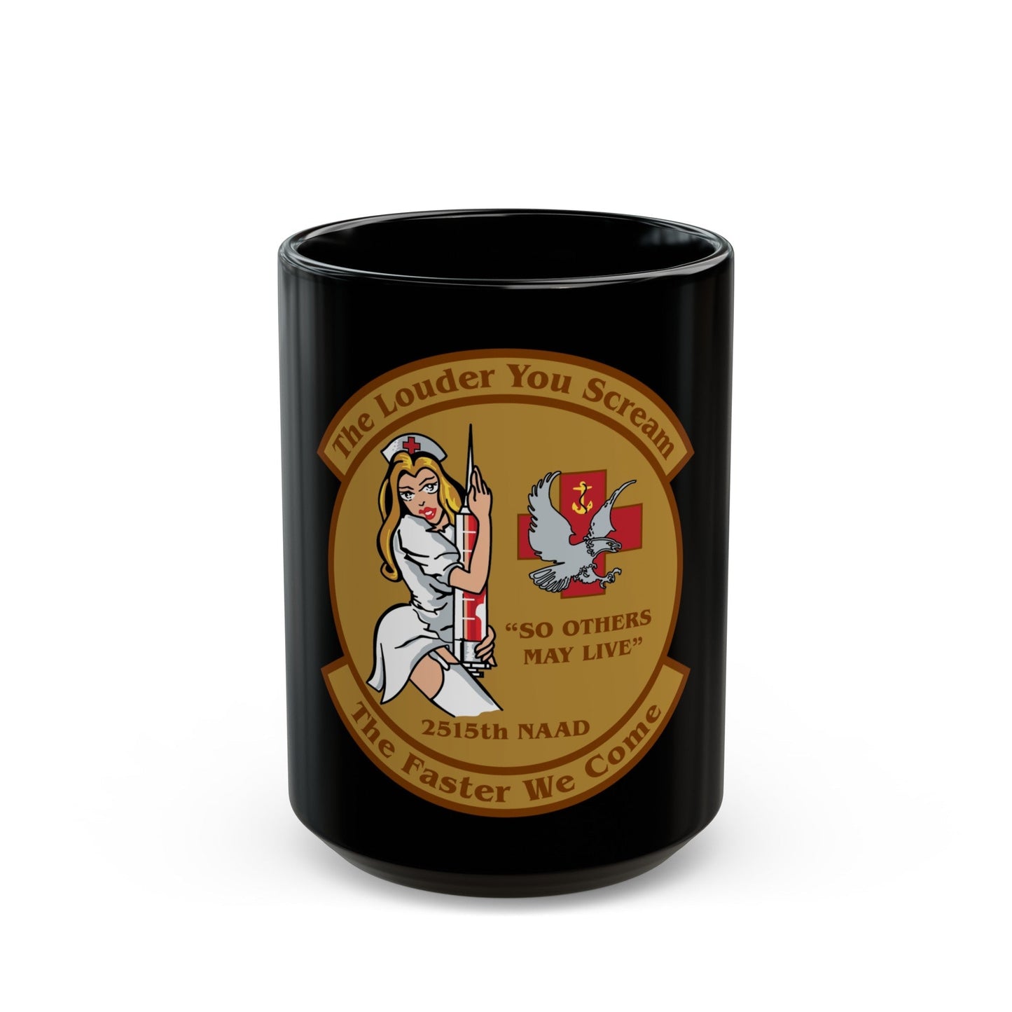 2515 NAAD TLYS TFWC (U.S. Navy) Black Coffee Mug-15oz-The Sticker Space