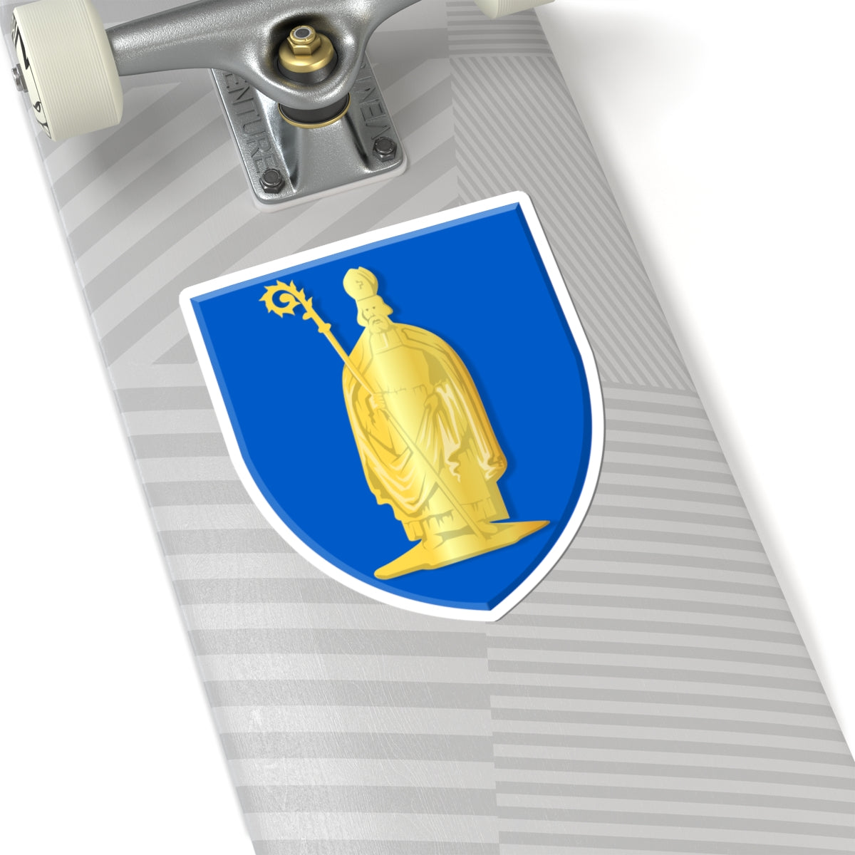 Baarle-Hertog wapen (Belgium) (Coat of Arms) STICKER Vinyl Kiss-Cut Decal