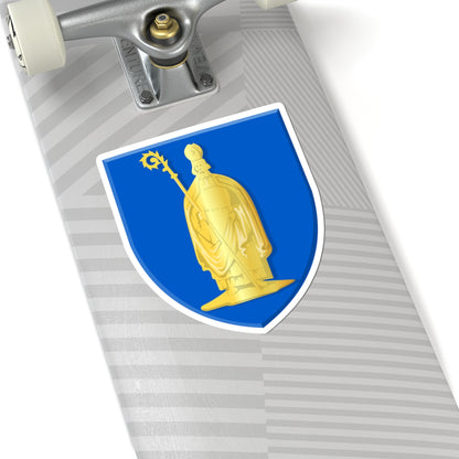 Baarle-Hertog wapen (Belgium) (Coat of Arms) STICKER Vinyl Kiss-Cut Decal