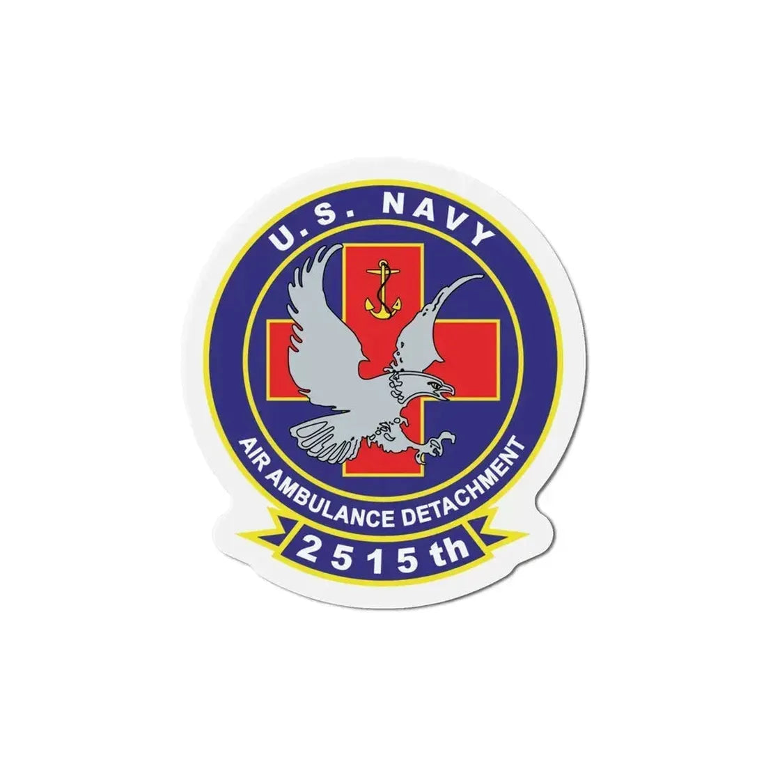 2515th AAD alt (U.S. Navy) Refrigerator Magnet 6 Inch - The Sticker Space